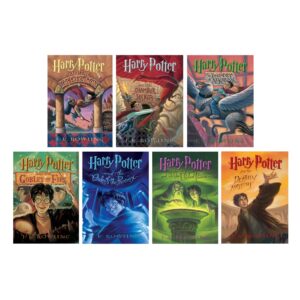 ست هفت جلدی هری پاتر Harry Potter به زبان انگلیسی اصلی